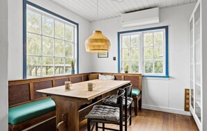 Dining - 2 bedroom beach front home in Rude (Rude)