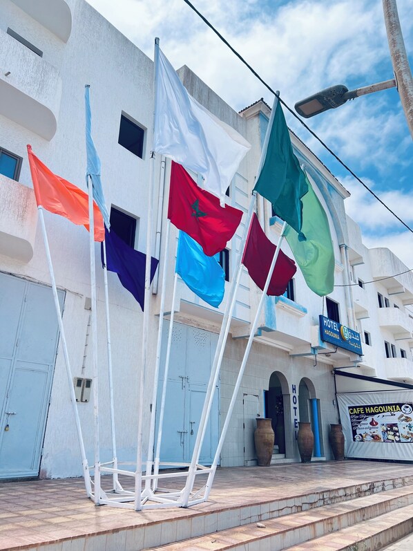 Front of property - Hagounia Hotel (El Ouatia)