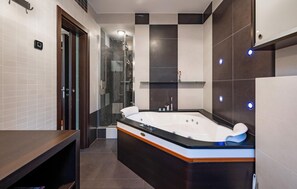Shower, hair dryer