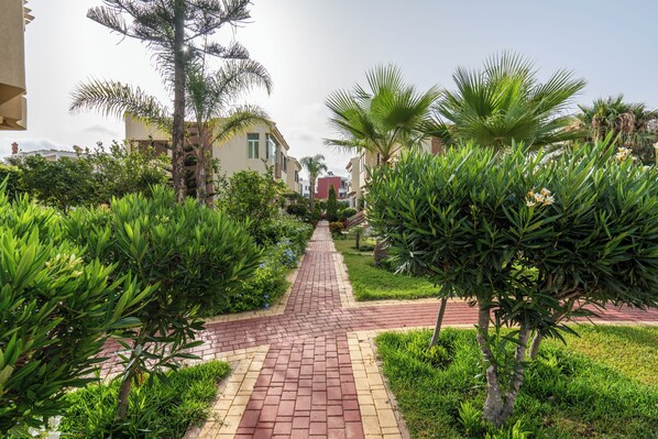 Overnattingsstedets uteområder