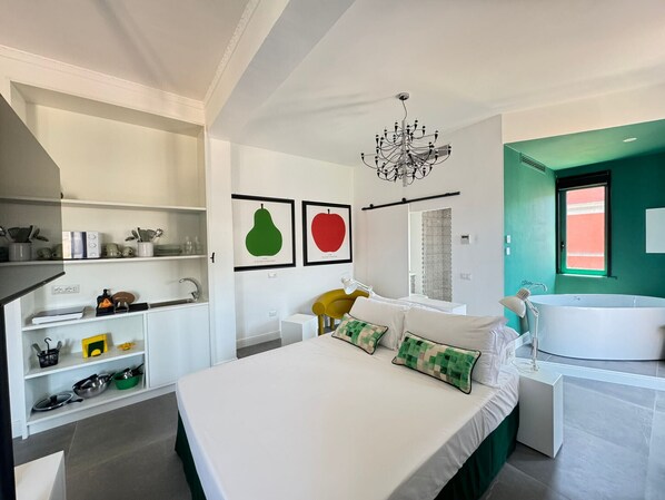 1 間睡房、書桌、熨斗/熨衫板、免費 Wi-Fi