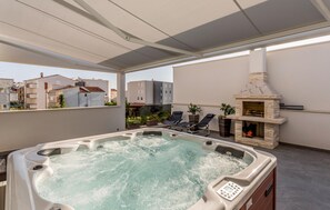 Terrace/patio - Cozy apartment in Strozanac with WiFi (Strozanac)