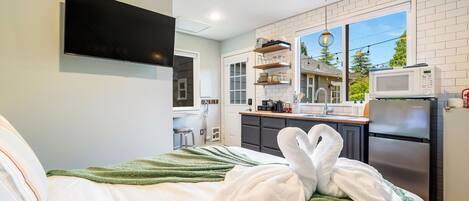 1 habitación, wifi gratis y ropa de cama