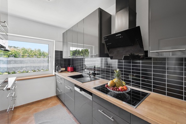 Kühlschrank, Herdplatte, Geschirrspüler