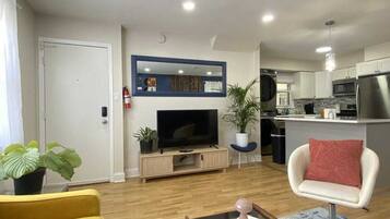 Smart TV, books, music library