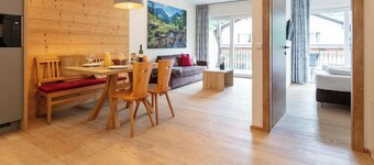 Fine apartment with a private sauna and balcony