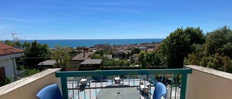 Classic Matrimonial, Multiple Beds, Sea View | Balcony