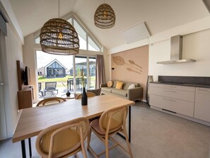 House | Living room - Modern Lodge by the Water (Breskens)