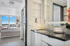 Iron/ironing board, travel crib, WiFi, bed sheets