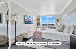 Iron/ironing board, travel crib, WiFi, bed sheets