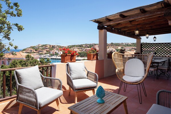 Appartement, vue mer | Terrasse/Patio