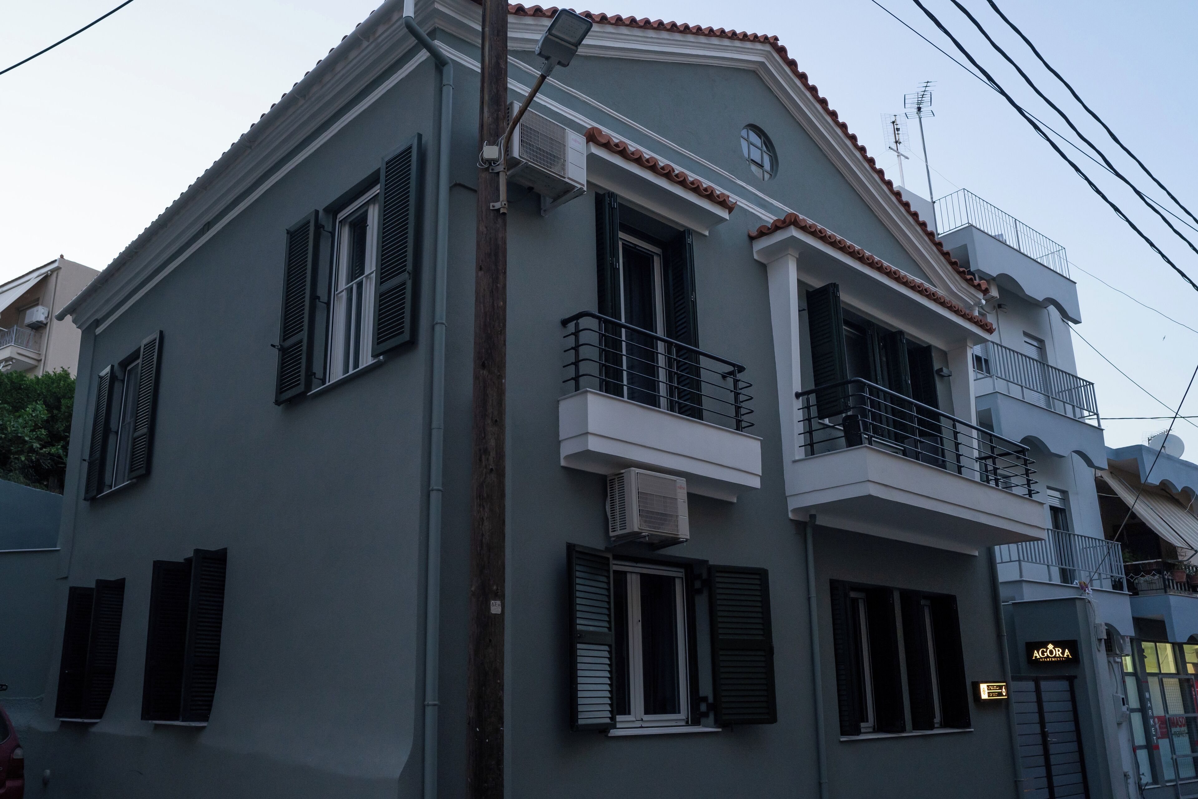 Fassade der Unterkunft