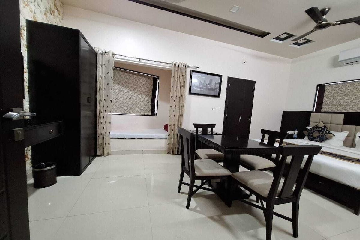 Suite de luxe, vistes al jardí | 1 dormitori, matalassos de la marca Select Comfort i escriptori