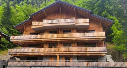 Charming apartment in Morzine, 3 rooms, garage and wifi