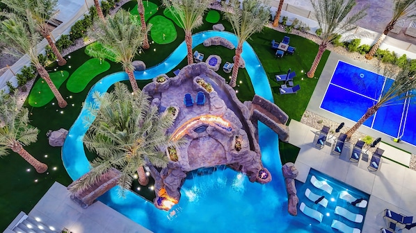 Beheizter Pool