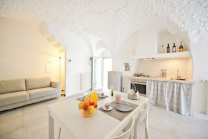 Leilighet, balkong | Eget kjøkken | Vannkoker