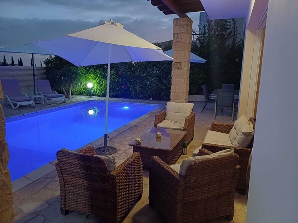 Alberca al aire libre