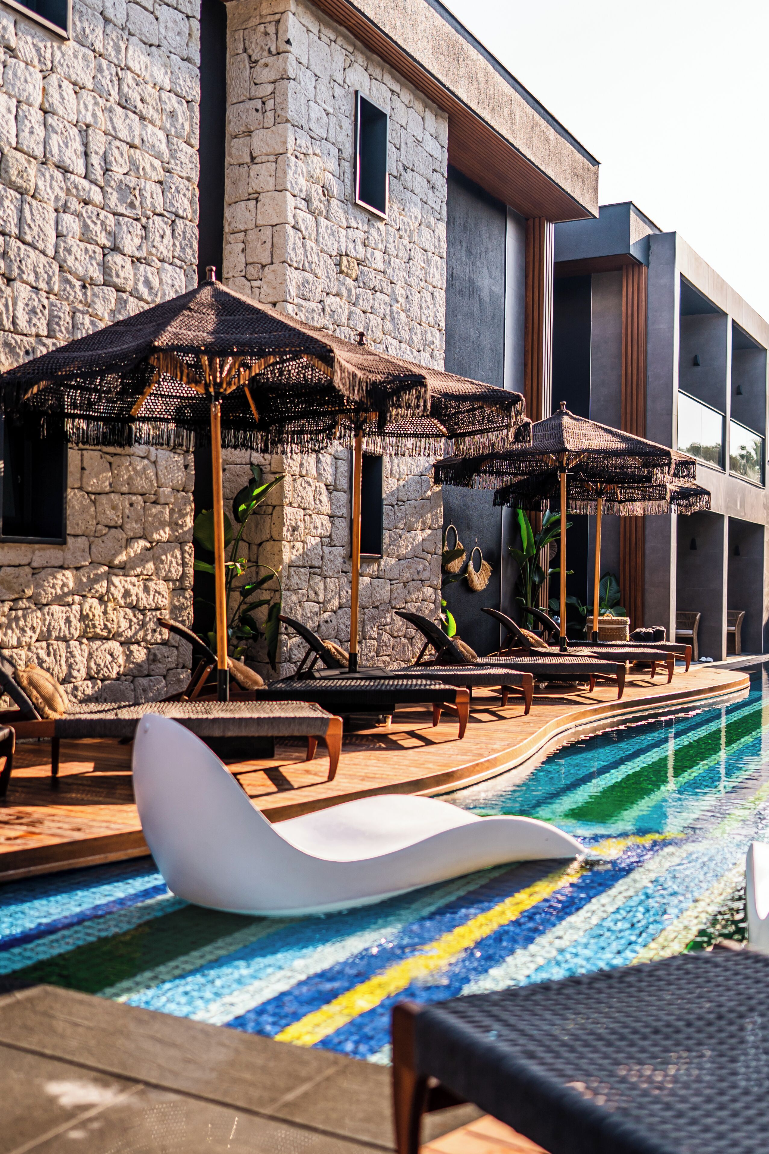 Seasonal outdoor pool