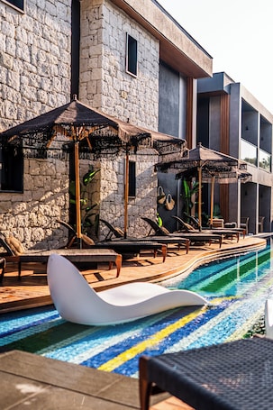 Seasonal outdoor pool. The Grey Alaçatı