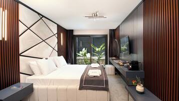 Habitación superior | 1 habitación, wifi gratis y ropa de cama