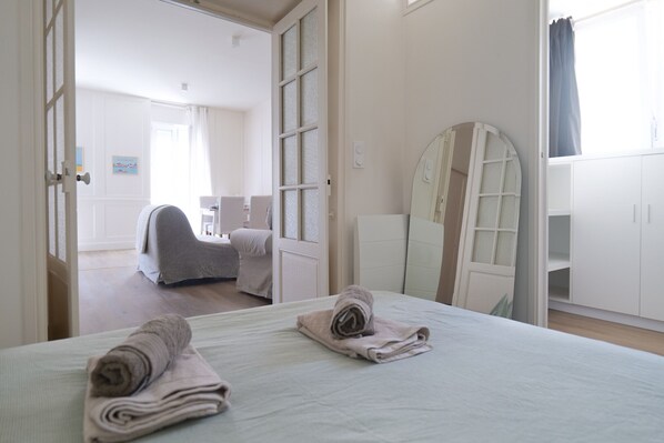 1 bedroom, iron/ironing board, free WiFi, bed sheets