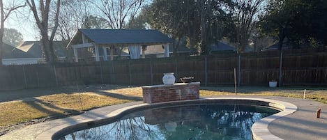 Alberca al aire libre