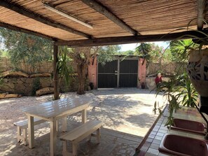 Opções para refeição ao ar livre