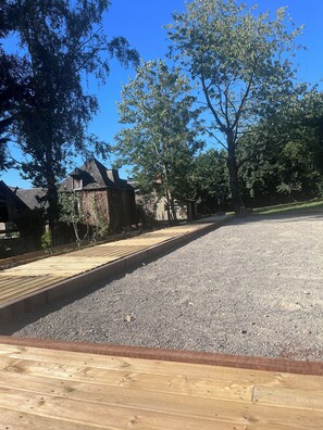 Overnattingsstedets uteområder