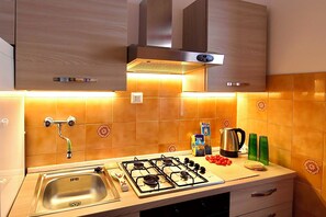 Fridge, microwave, oven, stovetop - Villa Nina Amalfi relax and luxury with hydromassage pool. (Amalfi)