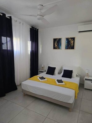 2 chambres, Wi-Fi gratuit, draps fournis