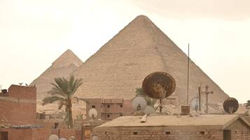 Uitzicht vanuit de kamer