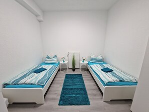 4 habitaciones, wifi gratis y ropa de cama 