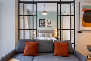 1 chambre, fer et planche à repasser, Wi-Fi, draps fournis