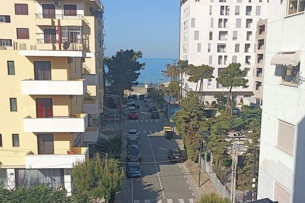 Blick von der Unterkunft