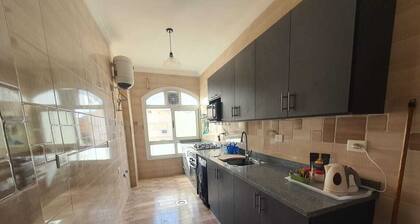2-bedroom apartment in terrific New Cairo with WiFi