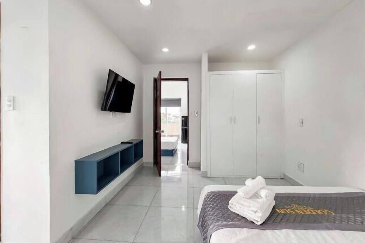 In-room safe, blackout drapes, soundproofing, iron/ironing board