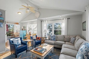 Smart TV, table football, books