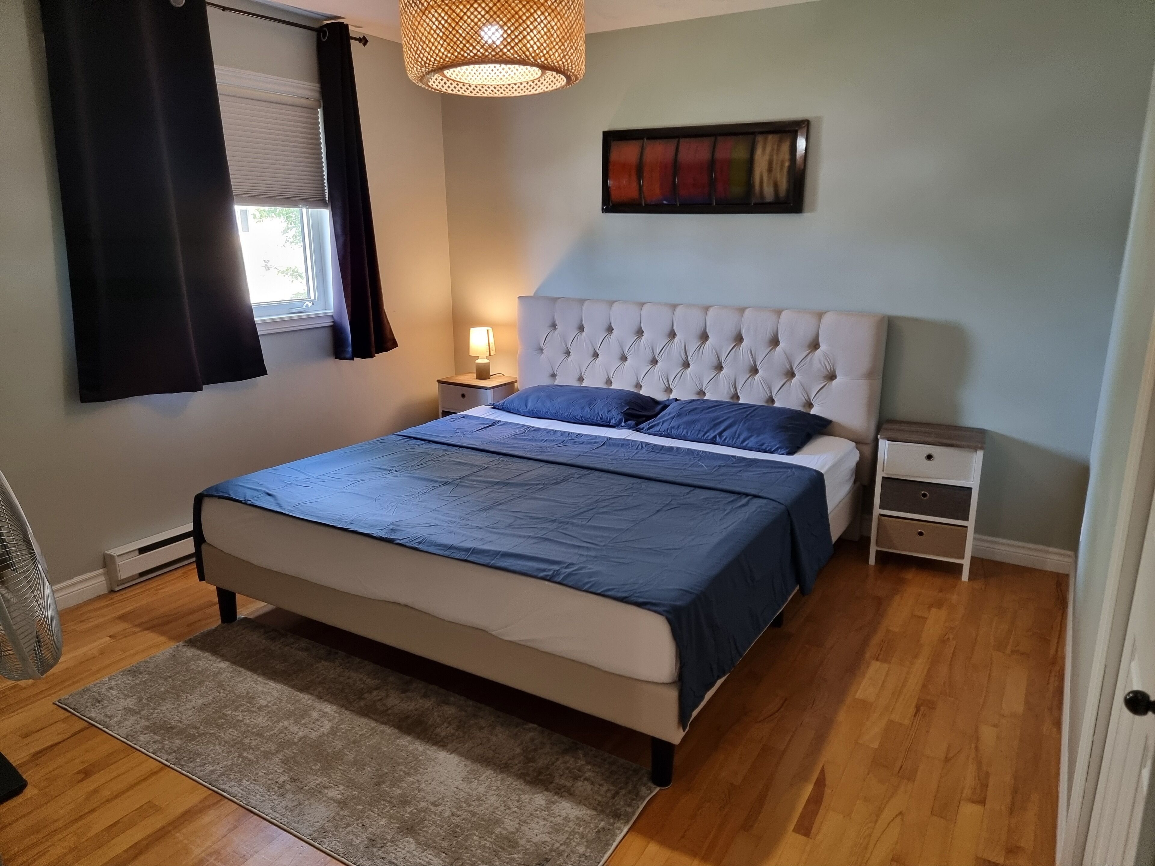 2 bedrooms, iron/ironing board, free WiFi, bed sheets