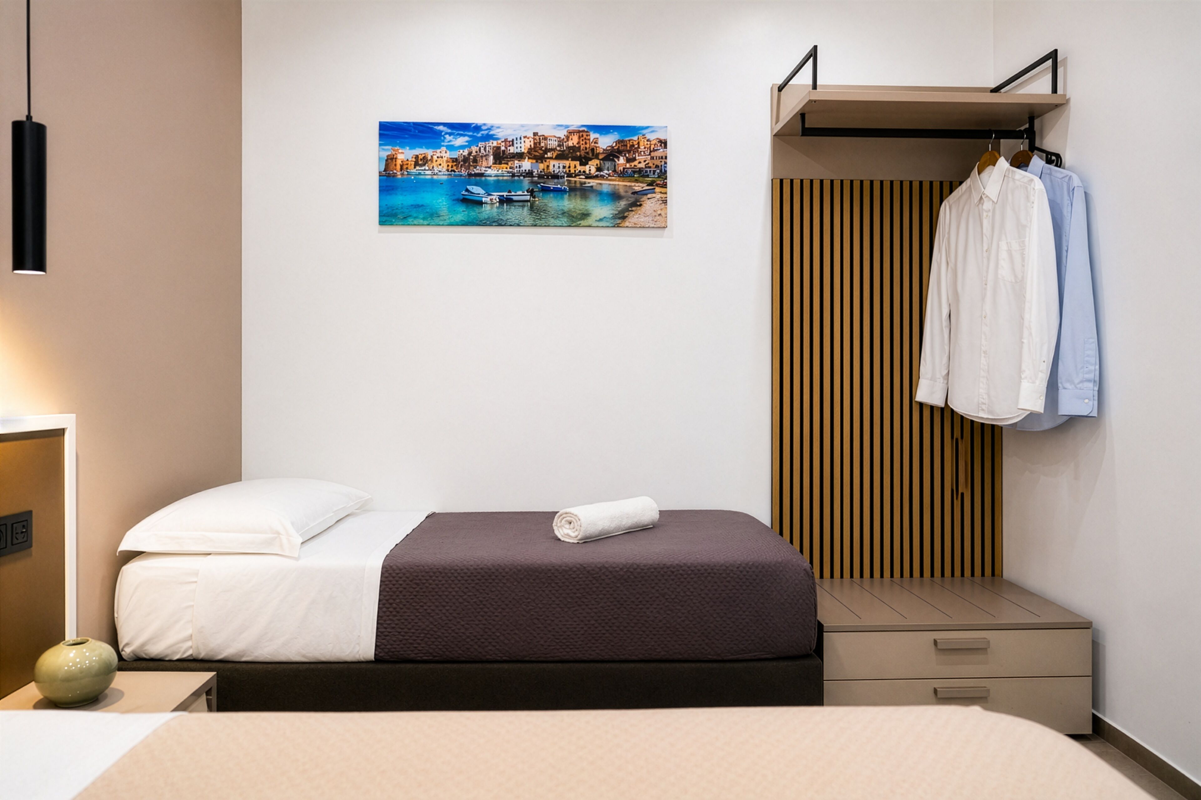 Standard Triple Room, Non Smoking, Private Bathroom | Memory foam beds, minibar, desk, laptop workspace