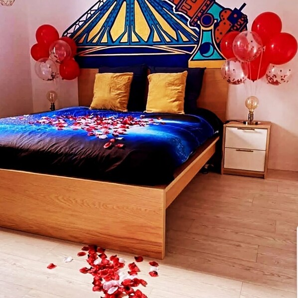 1 bedroom, WiFi, bed sheets