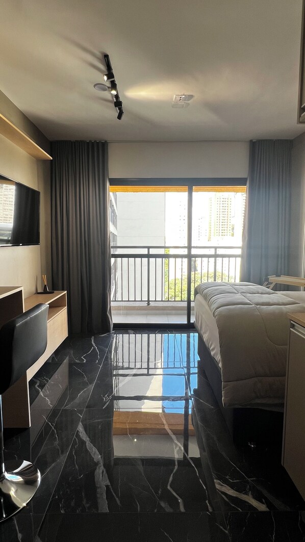 1 bedroom, free WiFi, bed sheets - Apartamento Studio Bela Vista 1409 My One (Bela Vista São Paulo)