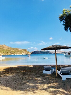 Beach - Patmos Beach Stone House, in Sapsila. Slow living on the beach. (8H66+CCW Patmos Municipality, Greece)