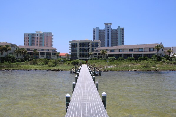 Exterior - Bay Water Views - Very Large Pool, Spacious, Walk to Peg Legs - SRD328 (Pensacola Beach)