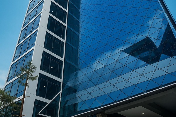 Fassade der Unterkunft