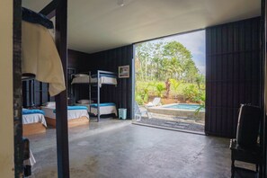 Individually furnished, free WiFi, bed sheets - Root Wellness Arenal (La Tigra)