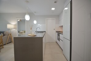 Fridge, microwave, oven, dishwasher - LOS FLAMENCOS 5003 - Two Bedroom Apartment, Sleeps 5 (Punta del moral)