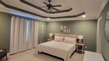 2 多间卧室、WiFi、床单