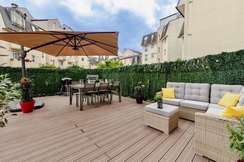 Charmant refuge, à 6 minutes à pied de la ligne 8 métro Les Juilliottes.