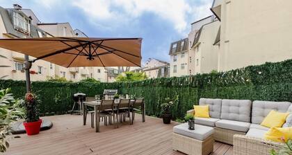 Charmant refuge, à 6 minutes à pied de la ligne 8 métro Les Juilliottes.