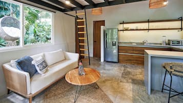 Deluxe Apartment, 1 King Bed | Living room